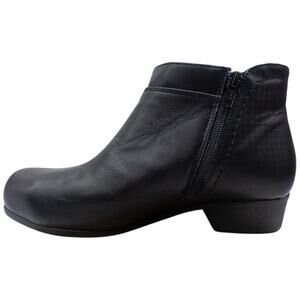 Rockport Works Carly Alloy Toe Work Boot Women's 9 Wide Black